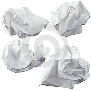 Crumpled paper