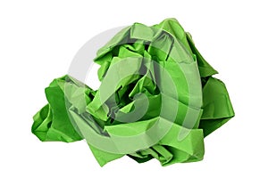 Crumpled paper