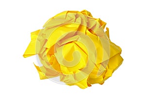 Crumpled paper