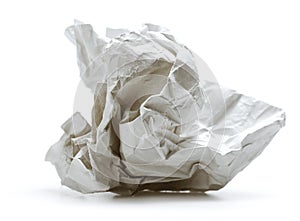 Crumpled paper