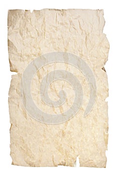 Crumpled paper background