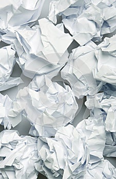 Crumpled paper background