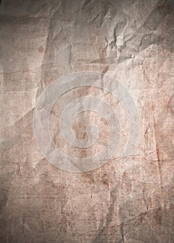 Crumpled paper background