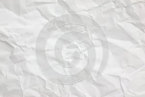 The crumpled paper background texture pattern