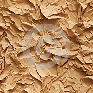 Crumpled paper seamless pattern