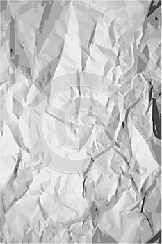 Crumpled paper texture