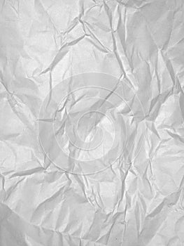 Crumpled White Paper