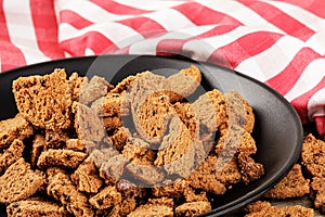 Crunched up Milk Chocolate Chip Cookies make a delicious snack photo