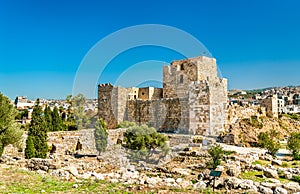Crusader castle in Byblos, Lebanon