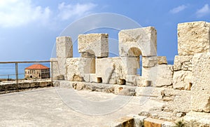 Crusader castle, Byblos, Lebanon