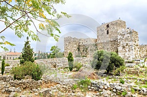 Crusader castle, Byblos, Lebanon