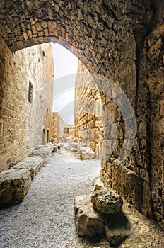 Crusader castle, Byblos, Lebanon