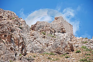 Crusader castle on Tilos