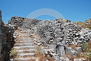 Crusader castle, Tilos island