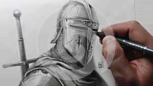 Crusader Chronicles: An Artistic Tribute to Medieval Valor