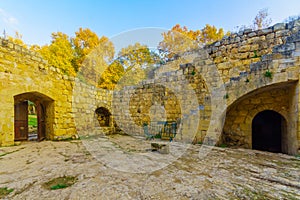 Crusader farmhouse,  in En Hemed National Park