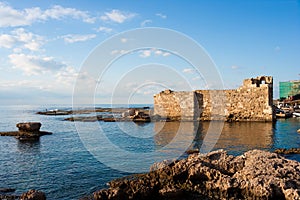 Crusader Fort at the ancient port of Byblos