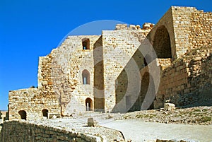 Crusader fort, Kerak, Jordan