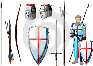 Crusader set