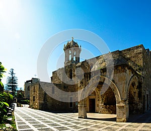 The Crusades-era Church of St. John-Mark, Byblos, Lebanon photo