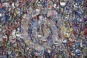 Crushed Aluminum Cans