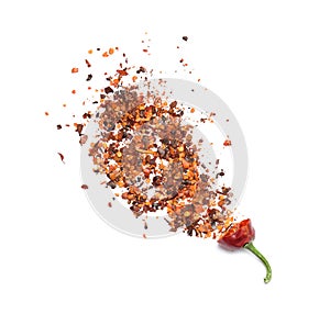 Crushed chili pepper