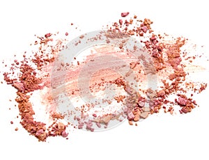 Crushed eyeshadow colorful for background
