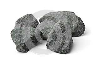 Crushed granite stones