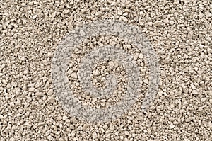 Crushed gravel texture