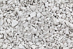 Crushed limestone