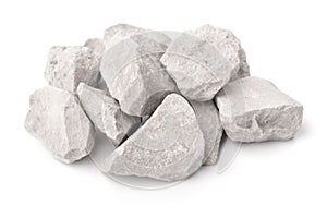 Crushed marble stones