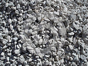 Crushed stone texture