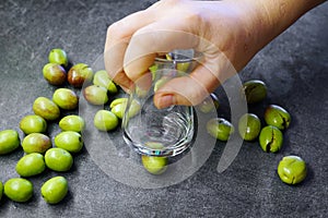 Crushing Olive Making