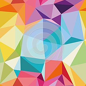 abstract seamless geometric pattern of triangular shapes