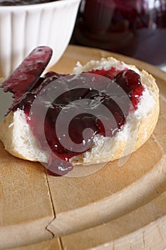 Bread and Damson Jam