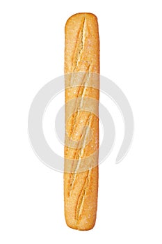 Crusty french baguette