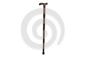 Crutch isolated on white background