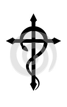 CRUX SERPENTINES (The Serpent Cross)