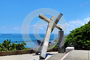 Cruz Caida Monument - Salvador da Bahia, Brazil photo