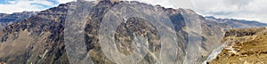 Cruz Del Condor viewpoint, Colca canyon, Arequipa, Peru, South A