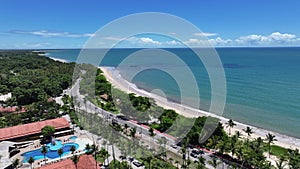 Cruzeiro Beach In Porto Seguro Bahia. Brazil Discovery Coast.