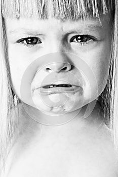 Crying Little Girl