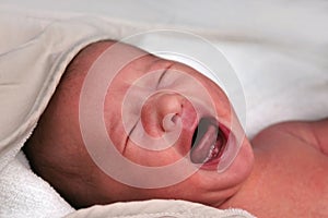 Crying Newborn photo