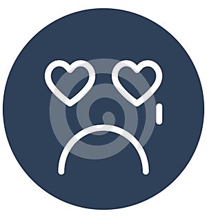crying, weeping Vector Isolated Icon which can easily modify or edit