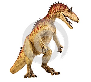 Cryolophosaurus , Dinosaur on isolate background