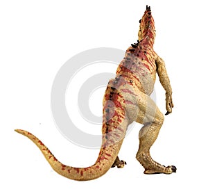 Cryolophosaurus , Dinosaur on isolate background