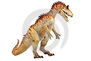 Cryolophosaurus , Dinosaur on isolate background