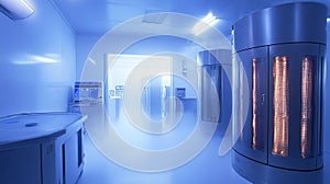 cryotech lab with automated pod system.