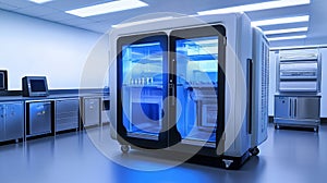 cryotech lab with automated pod system.