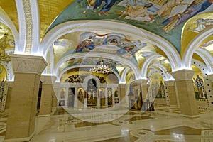 Crypt of the Church of Saint Sava in Belgrade, Serbia